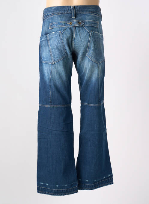 Jean coupe flare poches bleu DDP homme