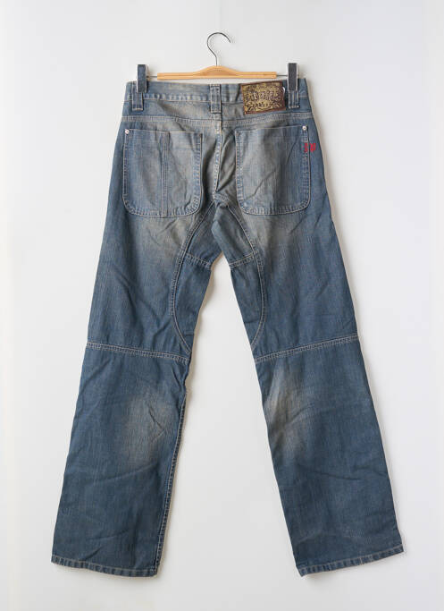 Jeans coupe droite poches bleu DDP femme