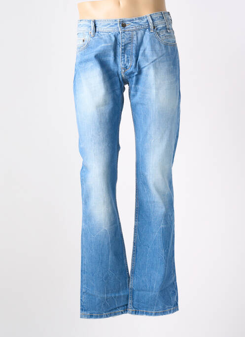 Jeans coupe droite bleu MC LEM pour homme