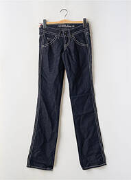 Jeans coupe slim poches bleu GUESS JEANS femme