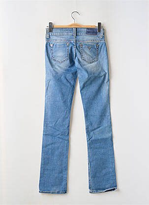 Jeans coupe slim poches bleu GUESS femme