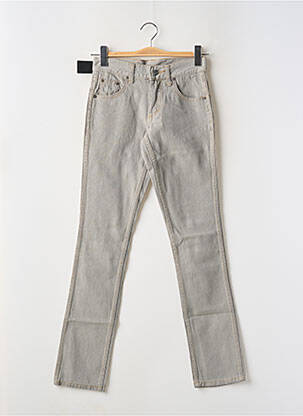 Jeans coupe slim poches gris CHEAP MONDAY femme