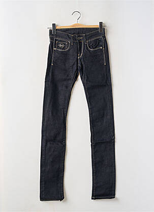 Jeans coupe slim poches bleu MCL femme