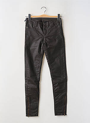 Pantalon slim poches noir TEDDY SMITH femme