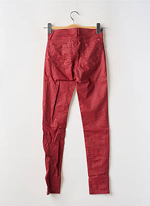Pantalon slim poches rouge TEDDY SMITH femme