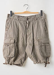 Bermuda coupe droite beige ENERGIE homme