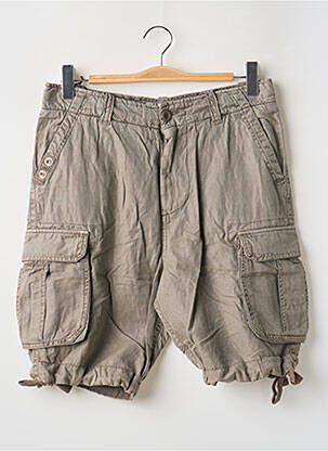 Bermuda coupe droite beige ENERGIE homme
