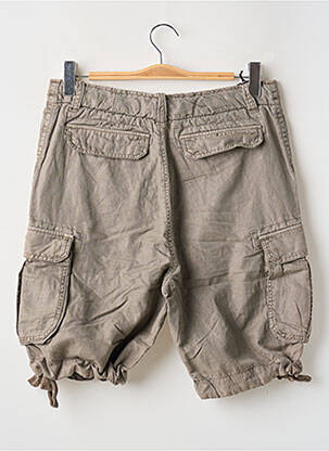 Bermuda coupe droite beige ENERGIE homme