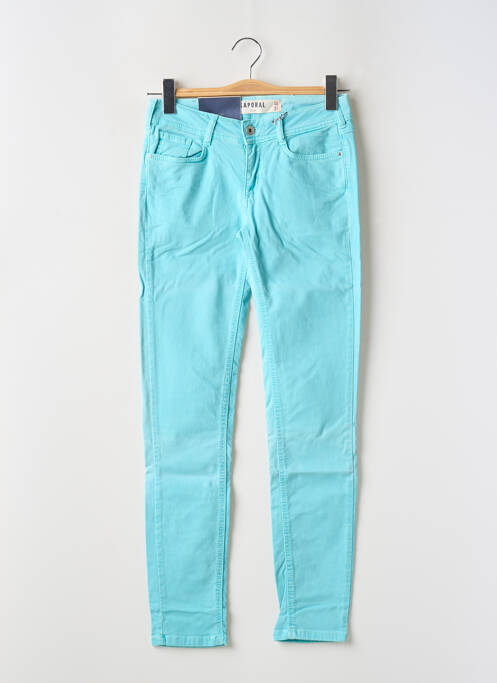 Pantalon slim poches bleu KAPORAL femme