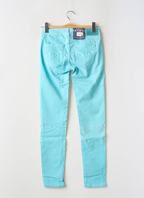 Pantalon slim poches bleu KAPORAL femme