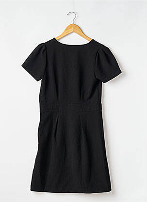 Robe courte manches courtes manches courtes noir CLO&SE femme