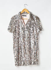 Robe courte argent ZARA pour femme seconde vue