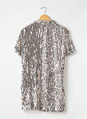 Robe courte argent ZARA pour femme seconde vue