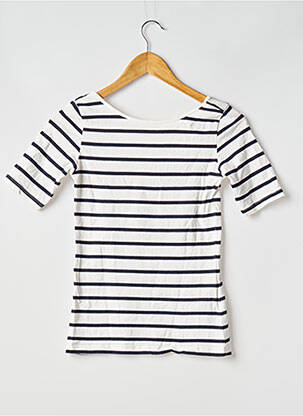 T-shirt manches mi-longues manches courtes noir SANS MARQUE femme