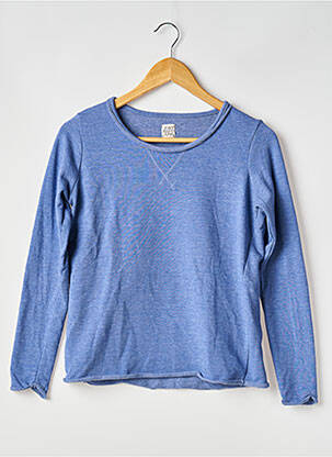 Sweat-shirt stretch manches longues bleu KARL MARC JOHN femme