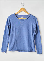 Sweat-shirt stretch manches longues bleu KARL MARC JOHN femme