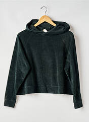 Sweat-shirt à capuche vert SÉZANE pour femme seconde vue