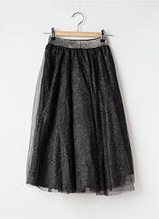 Jupe mi-longue noir ZARA pour femme seconde vue