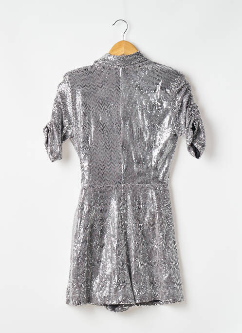 Combishort argent ZARA pour femme