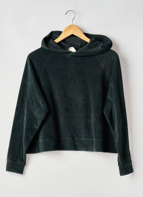 Sweat-shirt à capuche vert SÉZANE pour femme