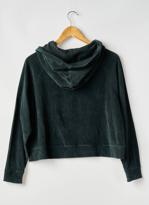 Sweat-shirt à capuche vert SÉZANE pour femme