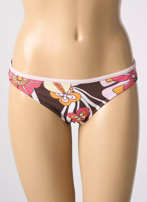 Bas de maillot de bain marron BANANA MOON pour femme
