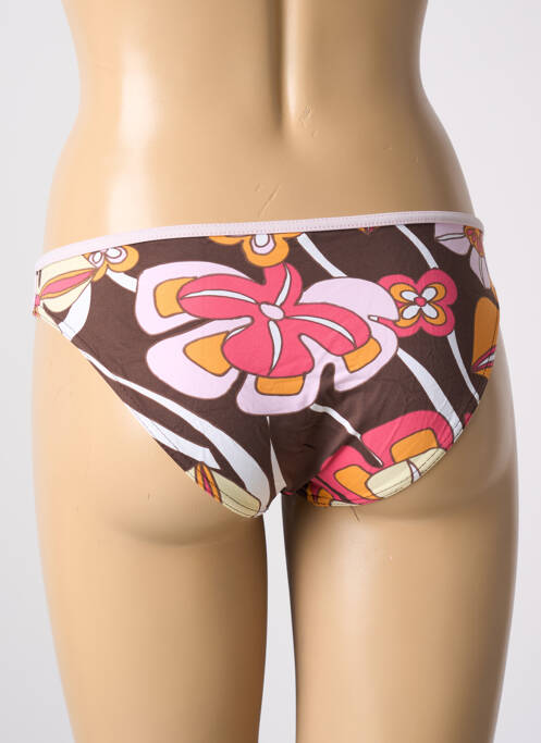 Bas de maillot de bain marron BANANA MOON pour femme