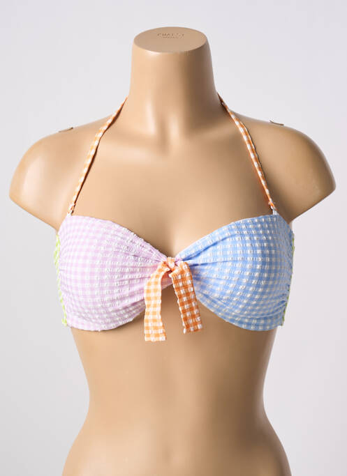 Haut de maillot de bain violet CALZEDONIA pour femme