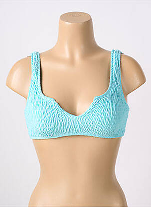 Haut de maillot de bain stretch brassieres bleu MISSGUIDED femme