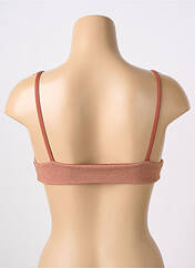 Haut de maillot de bain marron SUBDUED pour femme seconde vue