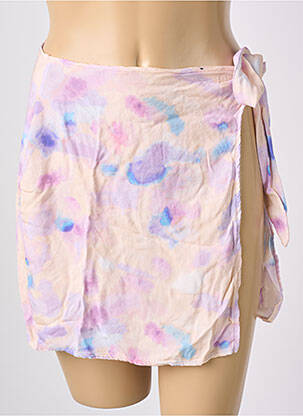 Paréo tissage crêpe violet PARE GABIA femme