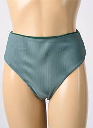 Bas de maillot de bain réversible culotte vert KALY ORA femme