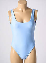 Maillot de bain 1 pièce bleu EYLA pour femme seconde vue