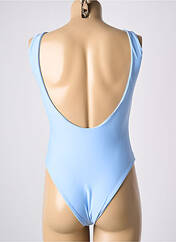 Maillot de bain 1 pièce bleu EYLA pour femme seconde vue