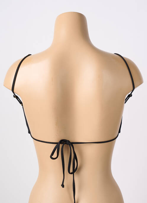 Haut de maillot de bain noir MISS OUT OF OFFICE pour femme