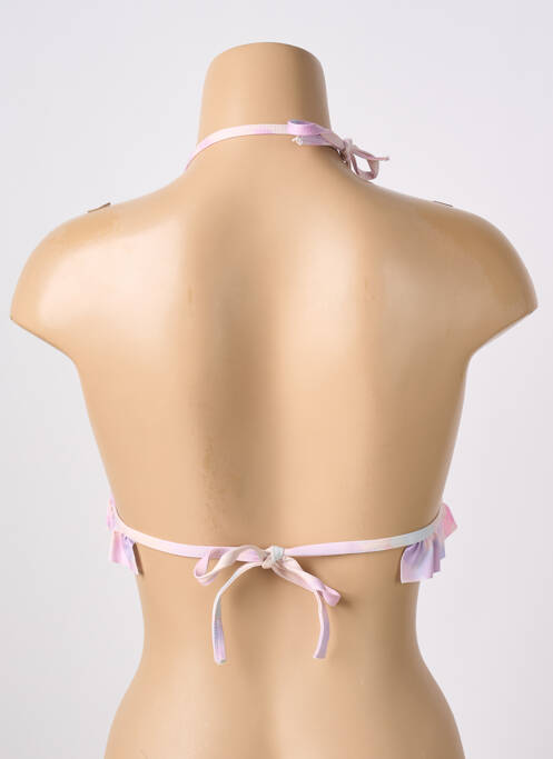 Haut de maillot de bain violet SANS MARQUE pour femme