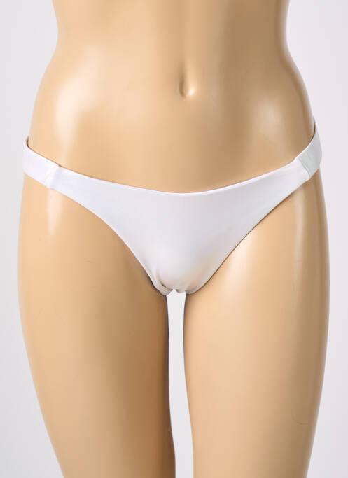 Bas de maillot de bain blanc MISS OUT OF OFFICE pour femme