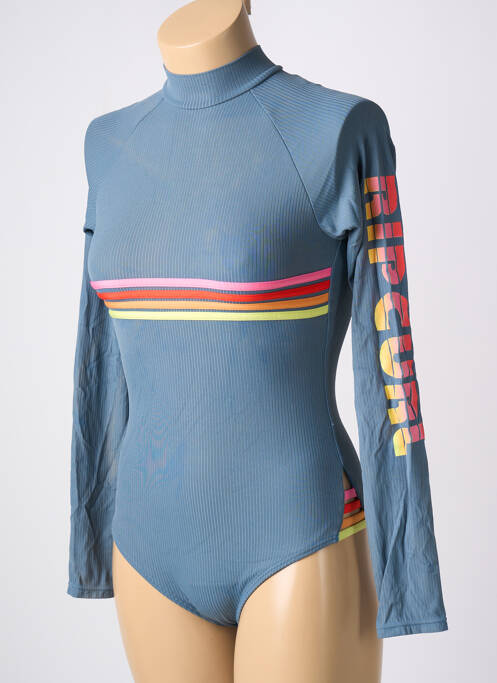 Maillot de bain 1 pièce bleu RIP CURL pour femme