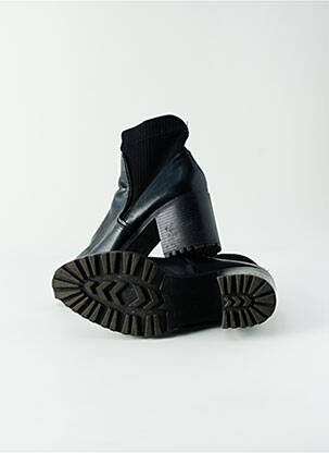 Bottines/boots talon bottier talon de 7 à 9cm noir ZARA femme