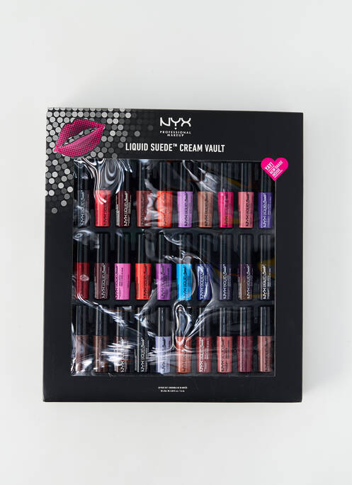 Maquillage pour les lèvres noir NYX pour femme