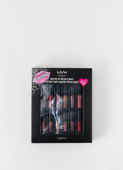 Maquillage pour les lèvres noir NYX pour femme