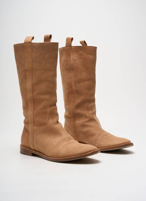 Bottes marron SARTORE pour femme