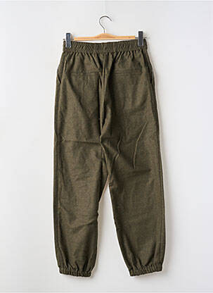 Pantalon droit taille haute taille haute vert HOD femme