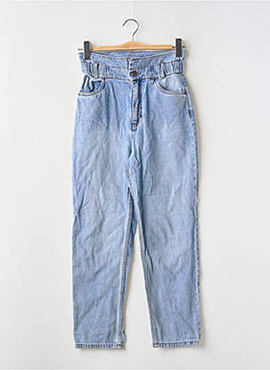 Jeans coupe droite taille haute taille haute bleu & OTHER STORIES femme