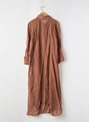 Robe mi-longue marron ZARA pour femme seconde vue