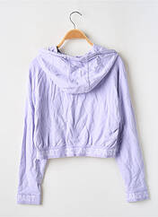 Sweat-shirt à capuche violet OCEANS APART pour femme seconde vue