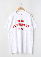 T-shirt blanc LE BOUCLARD pour femme seconde vue
