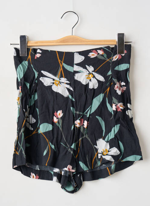 Short taille élastique taille haute noir OYSHO femme