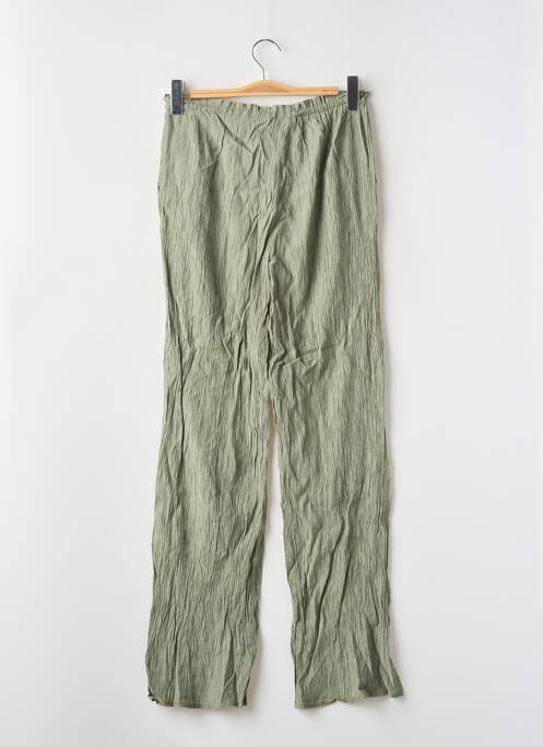 Pantalon droit vert ZARA pour femme