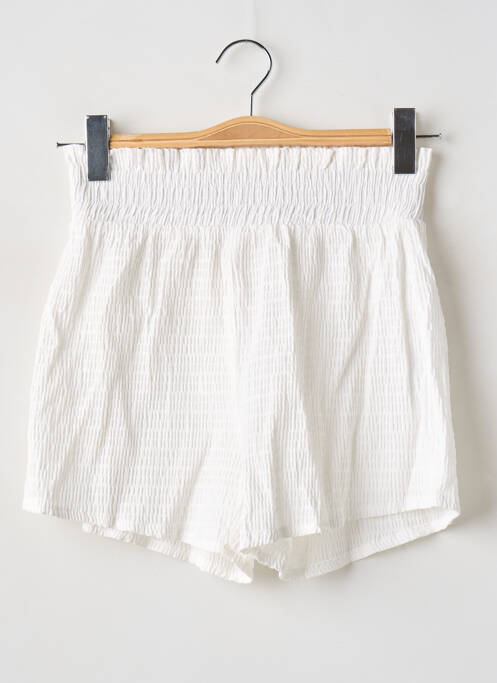 Short beige BERSHKA pour femme